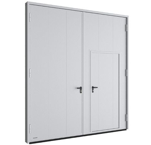 Распашные гаражные ворота 3000x2400