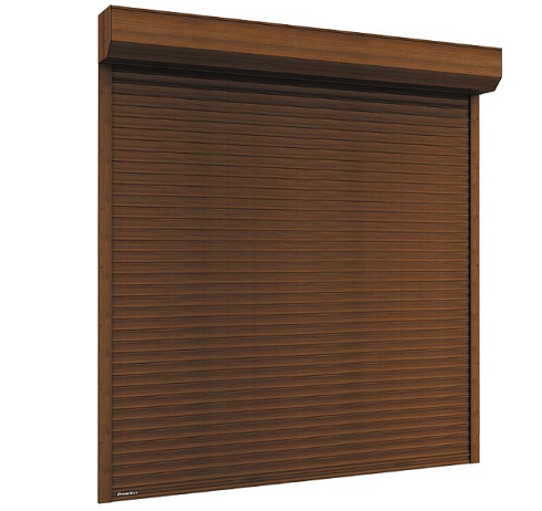 Рулонные ворота для въезда 3500x1300